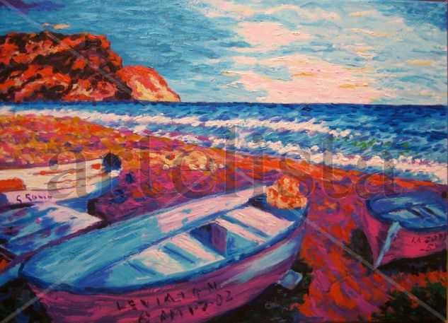 CABO DE GATA Acrylic Canvas Landscaping