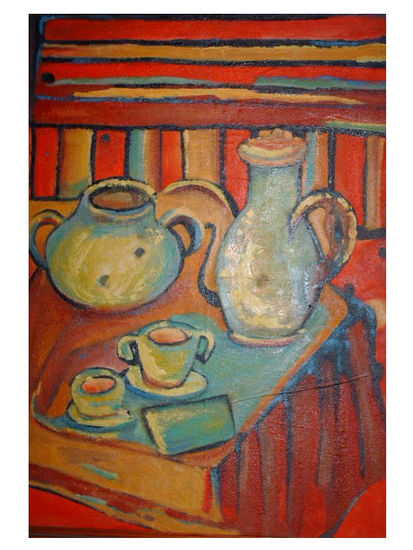 Un Bodegon para Cezanne Acrylic Canvas Still Life Paintings