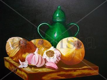 TODO LISTO Acrylic Canvas Still Life Paintings