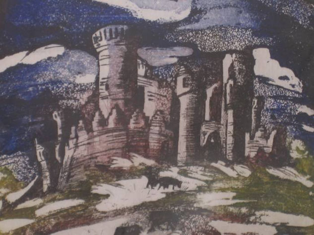 Castillo Aquatint