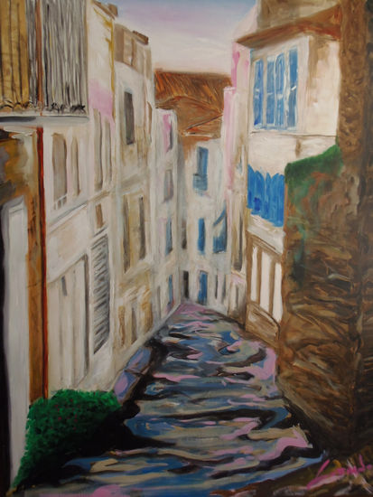 Cadaqués Acrylic Canvas Landscaping