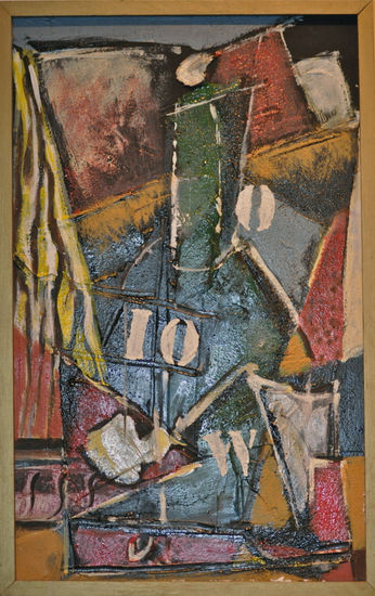 Botella de "100 Wats", copa y pipa Oil Panel Still Life Paintings