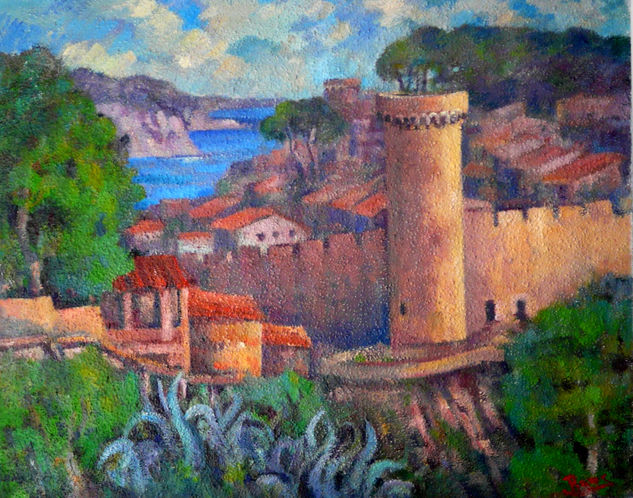 TOSSA DE MAR Oil Canvas Landscaping