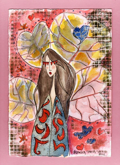 Acuarela Dargon Watercolour Paper Figure Painting