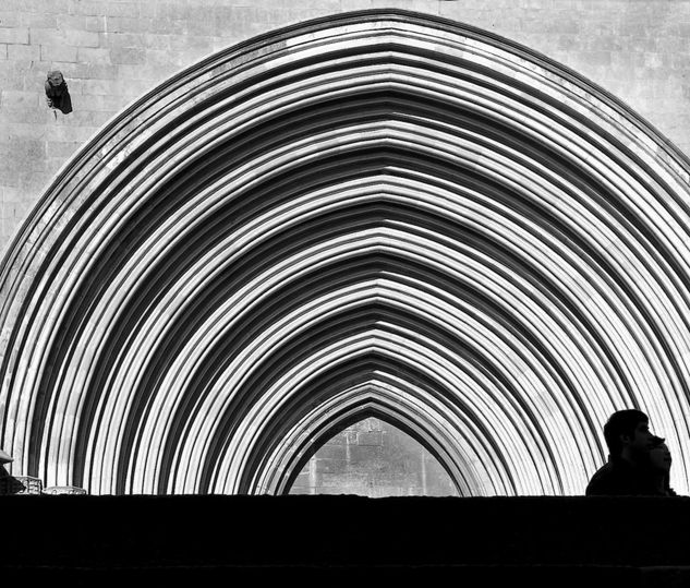 Arco y pareja Architecture and Interiorism Black and White (Digital)