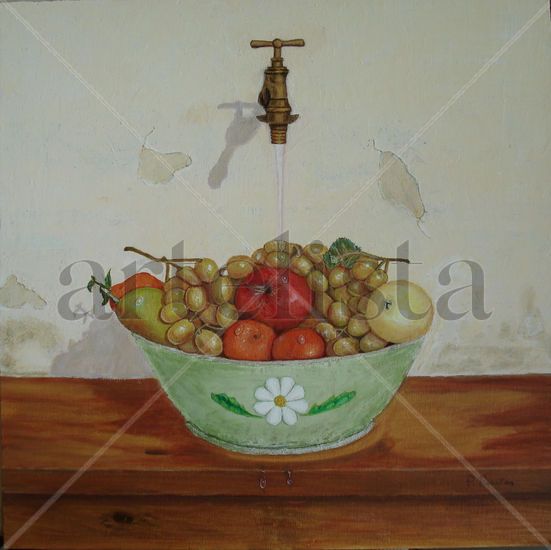 Frutero Oil Panel Still Life Paintings