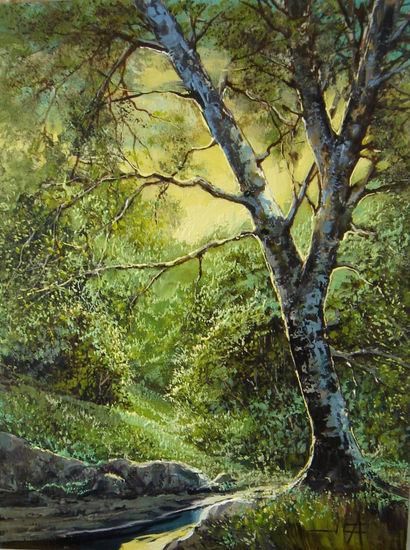 PAISAJE 03-2012 Oil Panel Landscaping