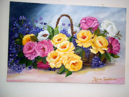 Cesto de flores 48