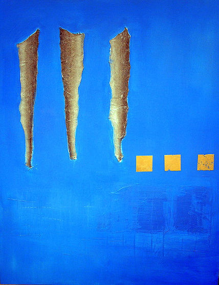 composicion en azul II