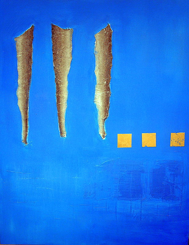 composicion en azul II