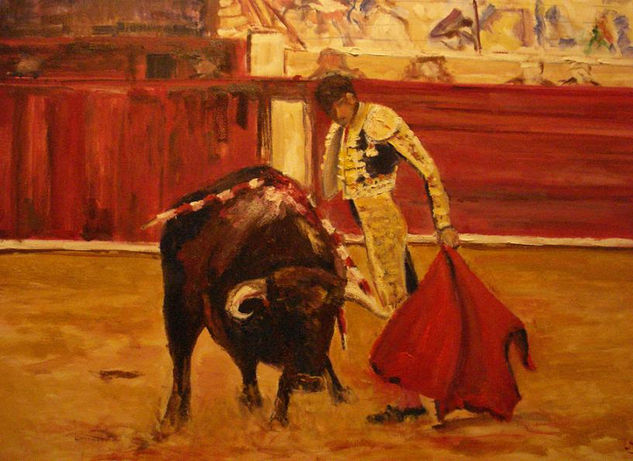 Torero Óleo Lienzo Otros