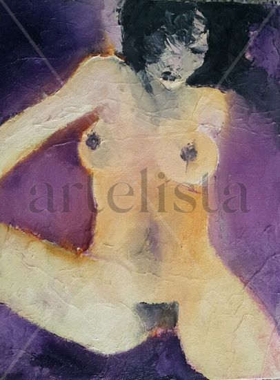 SIN VERGUENCIA Oil Canvas Nude Paintings