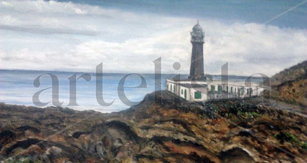 Faro la Orchilla Acrylic Canvas Landscaping