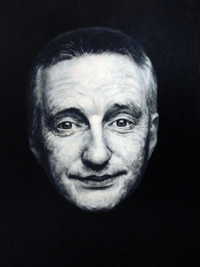 Billy Bragg Oil Canvas Portrait