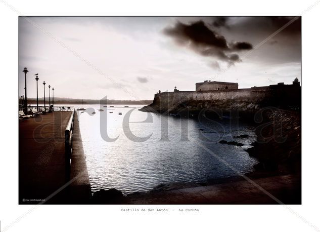 Castillo San Antón - La Coruña Naturaleza Color (Digital)