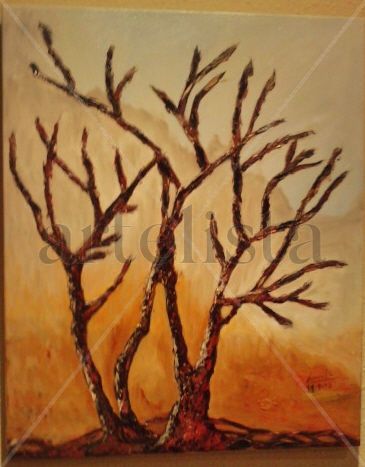 95-SOLO Oil Canvas Landscaping