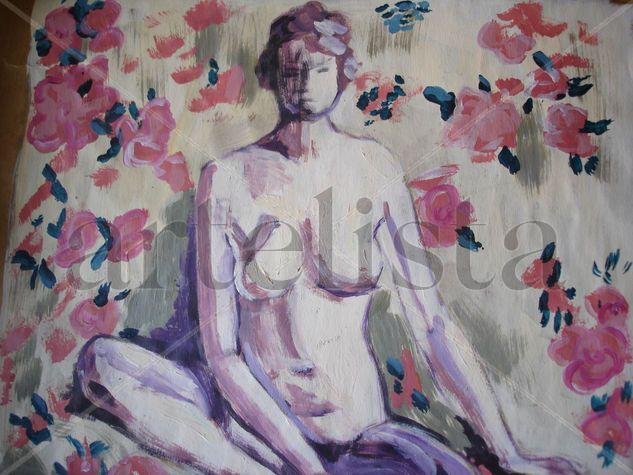 ESTUDIO SOBRE HENRI MATISSE Acrylic Paper Nude Paintings