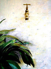 Cerca del agua Oil Canvas Still Life Paintings