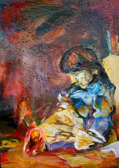 Pequeña siesta Others Canvas Figure Painting