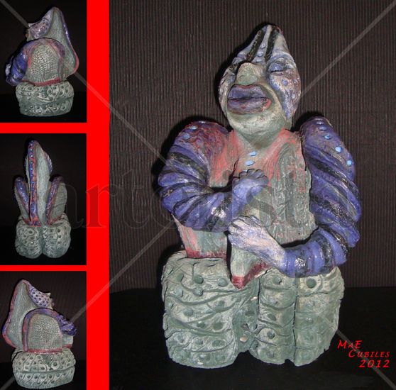 HOMENAJE A ZÙÑIGA Pottery Figurative