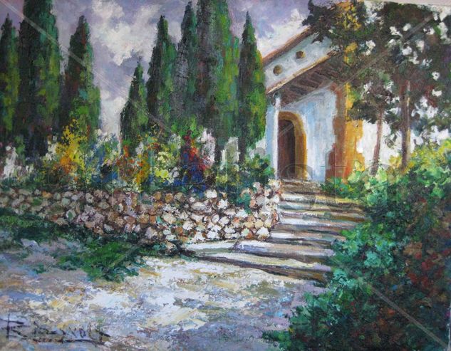 Ermita Oil Canvas Landscaping