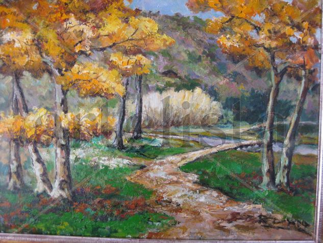 La cova negra Oil Canvas Landscaping