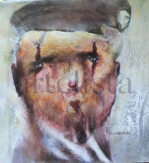 de la boca habla el corazon Óleo Lienzo Figura