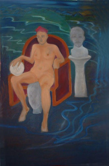 LA CASTRACIÓN Oil Textile Nude Paintings