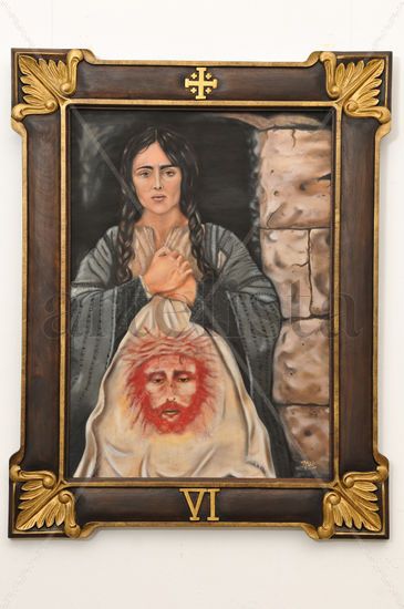 La Verónica Oil Canvas Portrait