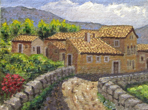 Casas Oil Canvas Landscaping