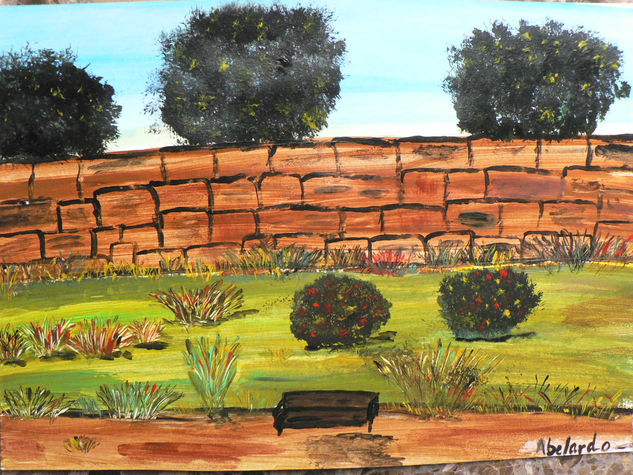 El Jardín prohibido (No Disponible) Acrylic Card Landscaping