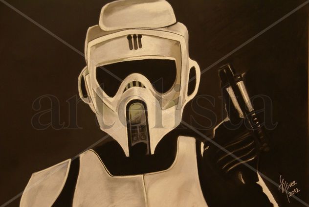 SOLDADO IMPERIAL EXPLORADOR ( STAR WARS)