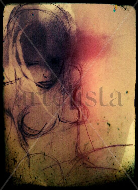 obscura luz hermosa mujer