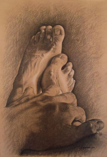 Mis Pies Charcoal