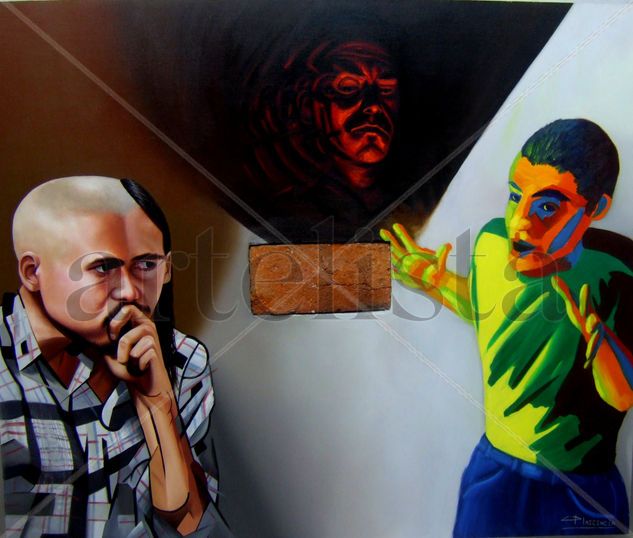 BARRERAS MENTALES Oil Canvas Portrait