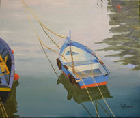 Barcas en Lastres