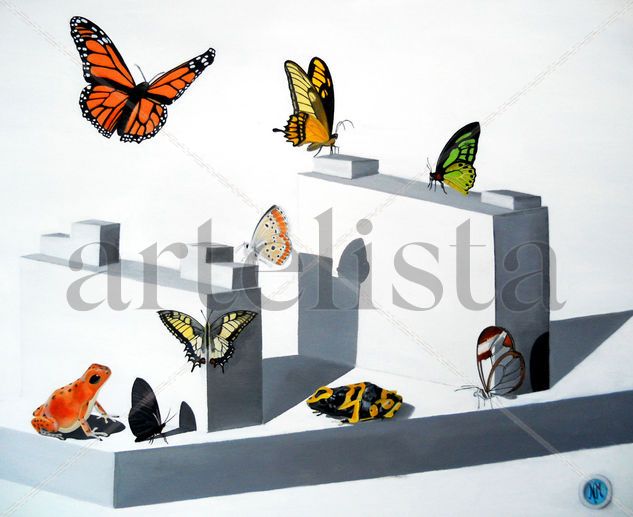 RESIMORFOSI Oil Canvas Animals