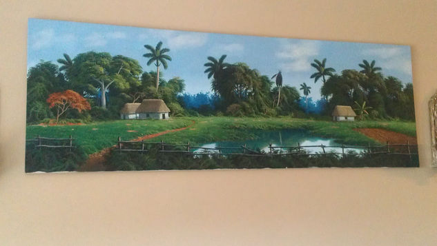 paisaje cubano Oil Canvas Landscaping