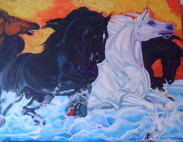 Libertad Oil Canvas Animals