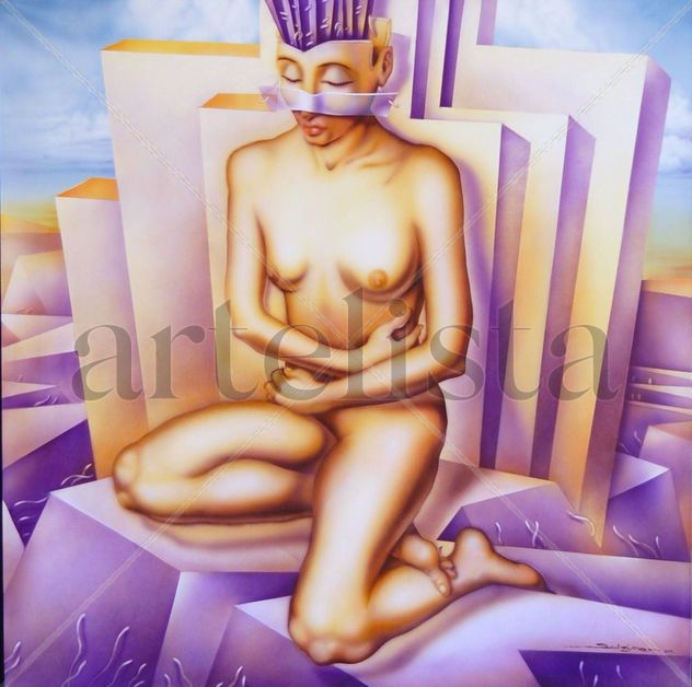 Mujer en Coloquio Interior