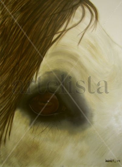 BLANCO BEIGE Oil Canvas Animals