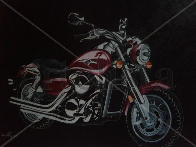 Moto Kawasaki Vulcan Oil Textile Others