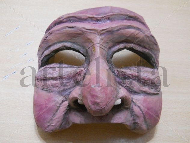 Media máscara Commedia Dell`Arte