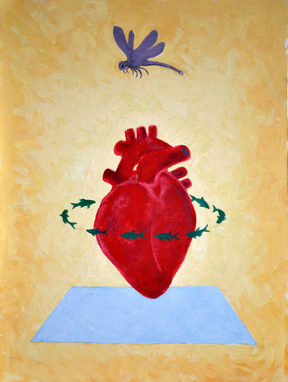 sagrado corazon Oil Panel Others