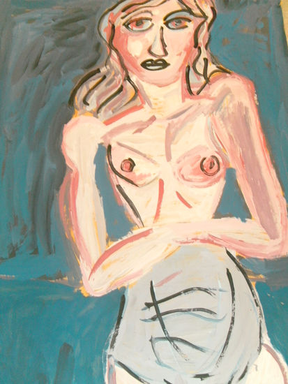 naderío Acrylic Paper Figure Painting