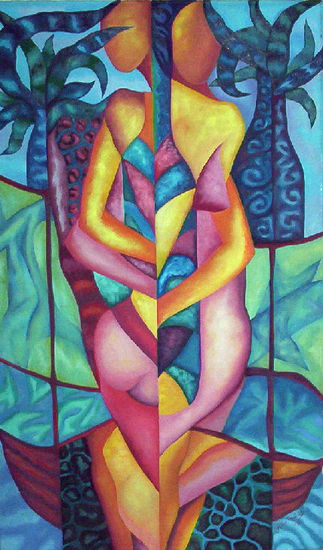 * En Pareja Oil Canvas Nude Paintings