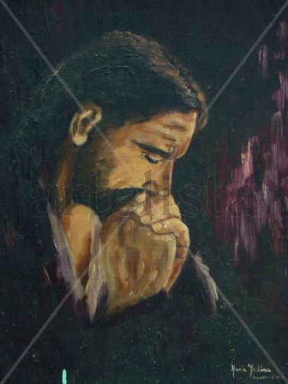 Jesús Oil Canvas Portrait