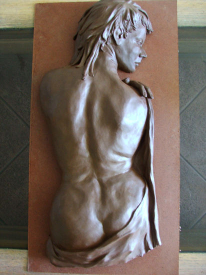 Desnudo mural Pottery Figurative