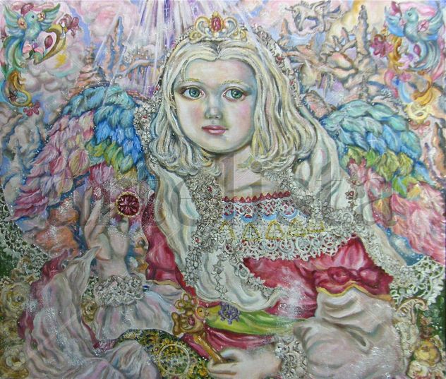 Yumi Sugai. An angel of the ruby.poster.
