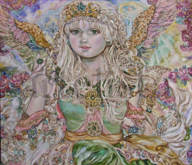 Yumi Sugai.An emerald angel.poster.